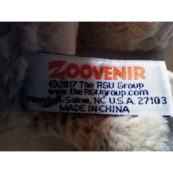 Duke's Bear Plush Zoovenir Mount Vernon Texas 2017 Stuffed Animal 10 Inches - Picture 12 of 14